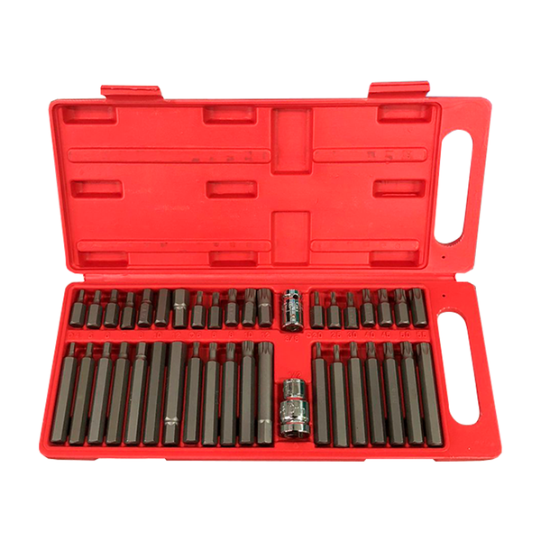 Jogo De Bits Allen Torx E Multidentada 40 Peças Na Maleta 275679