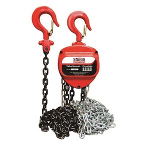 Talha Manual 1,0 Ton Elevação 3 Metros 15341 Mundi
