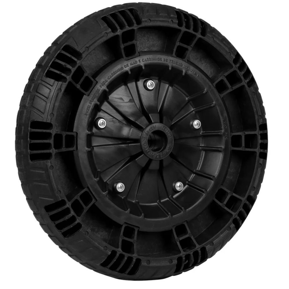 Roda Completa 1 Pol Capac 100 Kg Flex Border Maciça856754 Worker