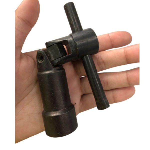 cr21art chave de vela articulada 12 x 21 mm sextavada curta 10 5 mm