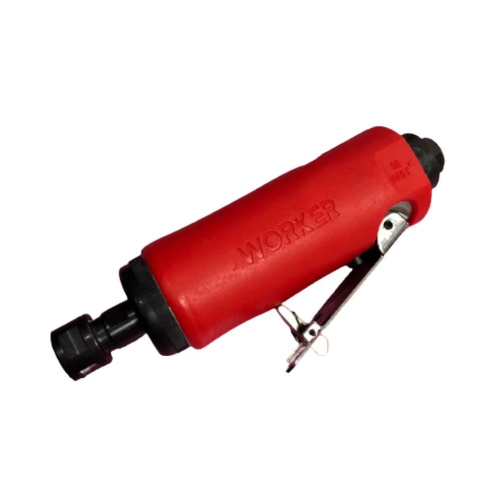 Retifica Reta Pneumática 1/4 2200 Rpm 90 Psi 16 Peças Na Maleta