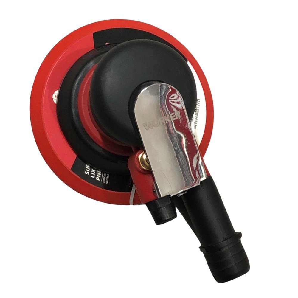 Lixadeira Pneumática Roto Orbital Aspiração Hookit 6 Polegadas