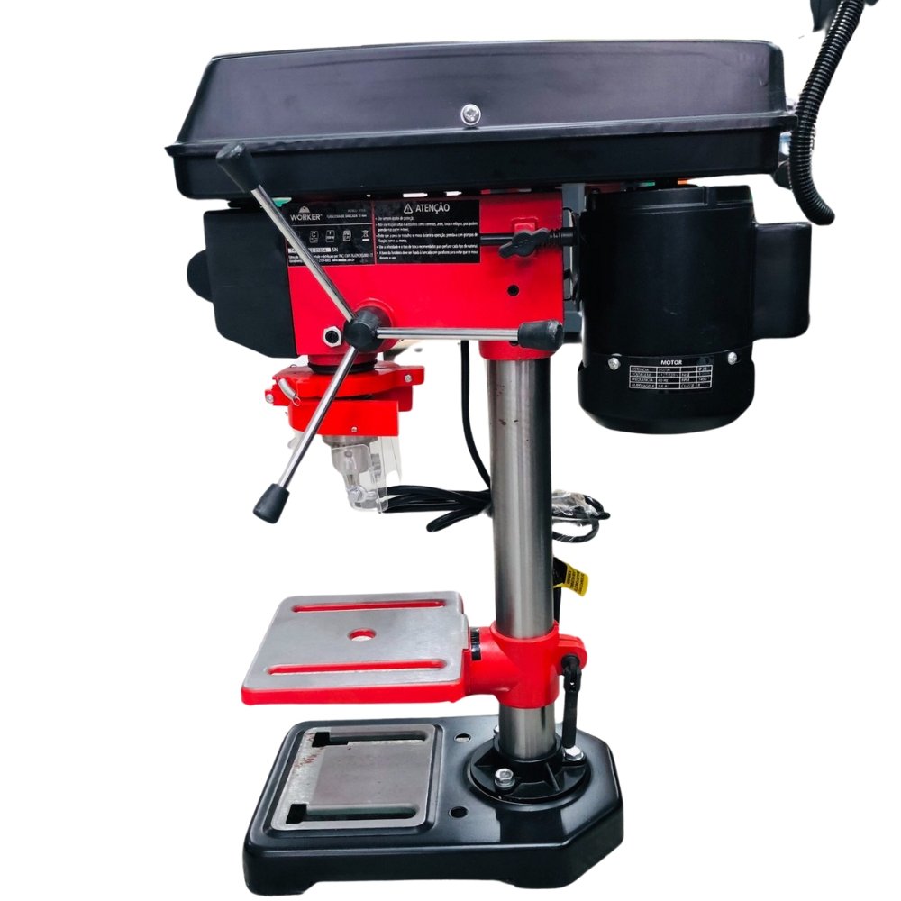 Furadeira De Bancada Elétrica Mandril 5/8 16 Mm 500 W Bivolt