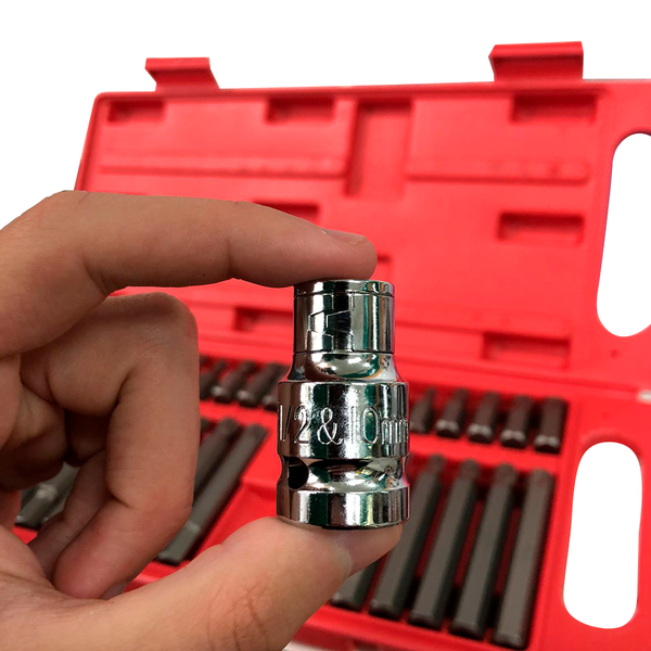 Jogo De Bits Allen Torx E Multidentada 40 Peças Na Maleta 275679