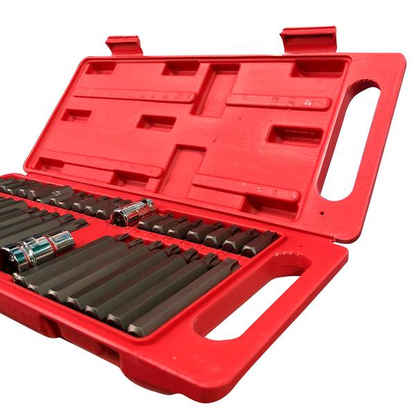 Jogo De Bits Allen Torx E Multidentada 40 Peças Na Maleta 275679