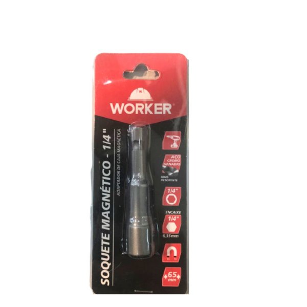 soquete magnetico 14 x 14 pol 481378 worker 4