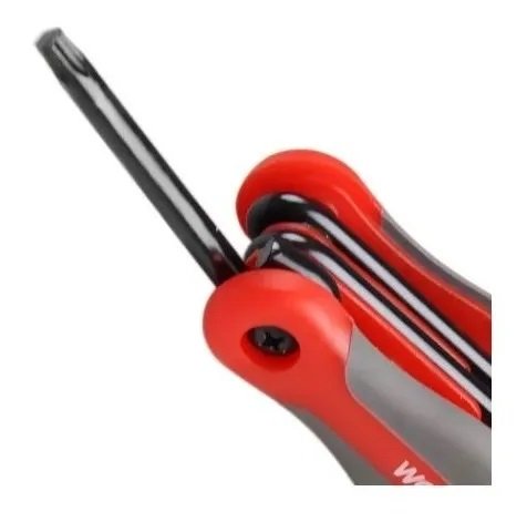 Jogo Torx Macho Tipo Canivete T9 A T40 8 Peças 140988 Worker
