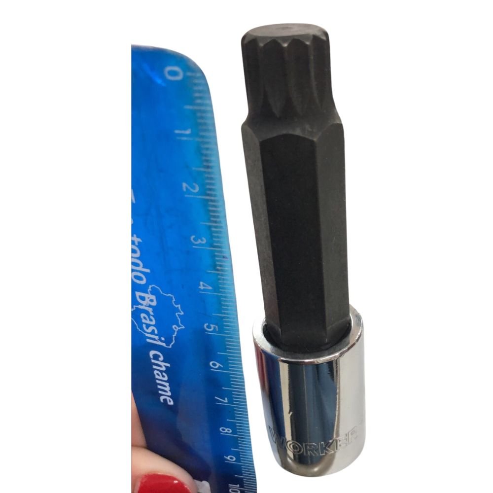 Multidentada Longa 1/2 X 16 Mm Tipo Soquete M16 402332 Worker