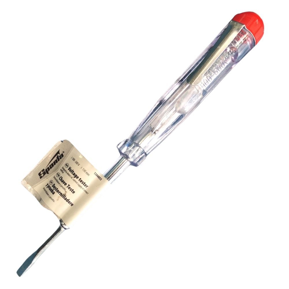 テスト Chave de Fenda Multiteste 100 A 500 Volts com Clip 130405 Sparta