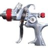 pistola de pintura gravitacional hvlp 600ml baixa pressao alta producao bico 14mm hvlp14 v8 brasil 3