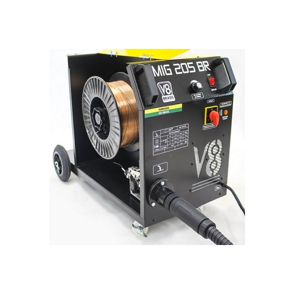product m a maquina de solda mig 205br 220v monofasica v8 5
