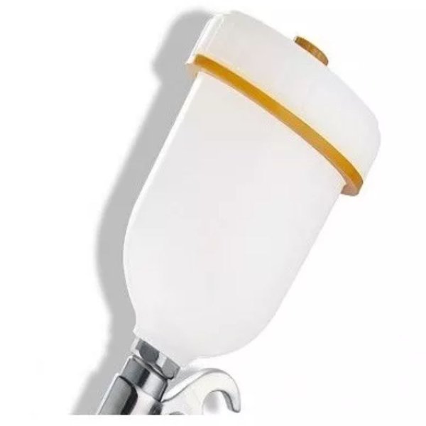 pistola de pintura gravitacional hvlp 100 ml baixa pressao a