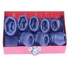 jogo de soquete 12 10 a 24 mm sextavado curto impacto 8 pec