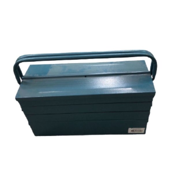 caixa de ferramentas sanfonada 7 gavetas 21 x 25 x 50 cm azul cxa003 ork