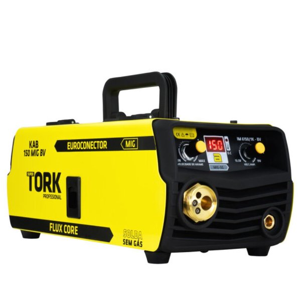 maquina de solda mig 150 a bivolt uso sem gas im61501kbiv supertork 2