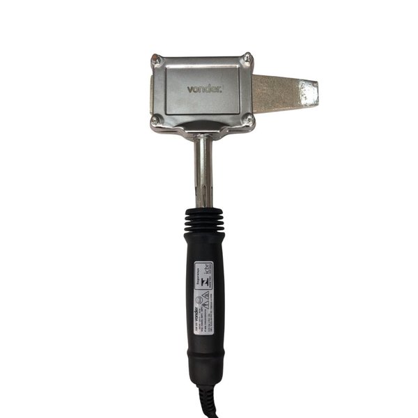 ferro de solda tipo machadinha 320w 110v cabo de madeira fms320110v vonder