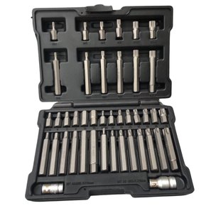 jogo bits multidentado torx e allen 42 pecas curto e longo 1131856 stels mtx 1