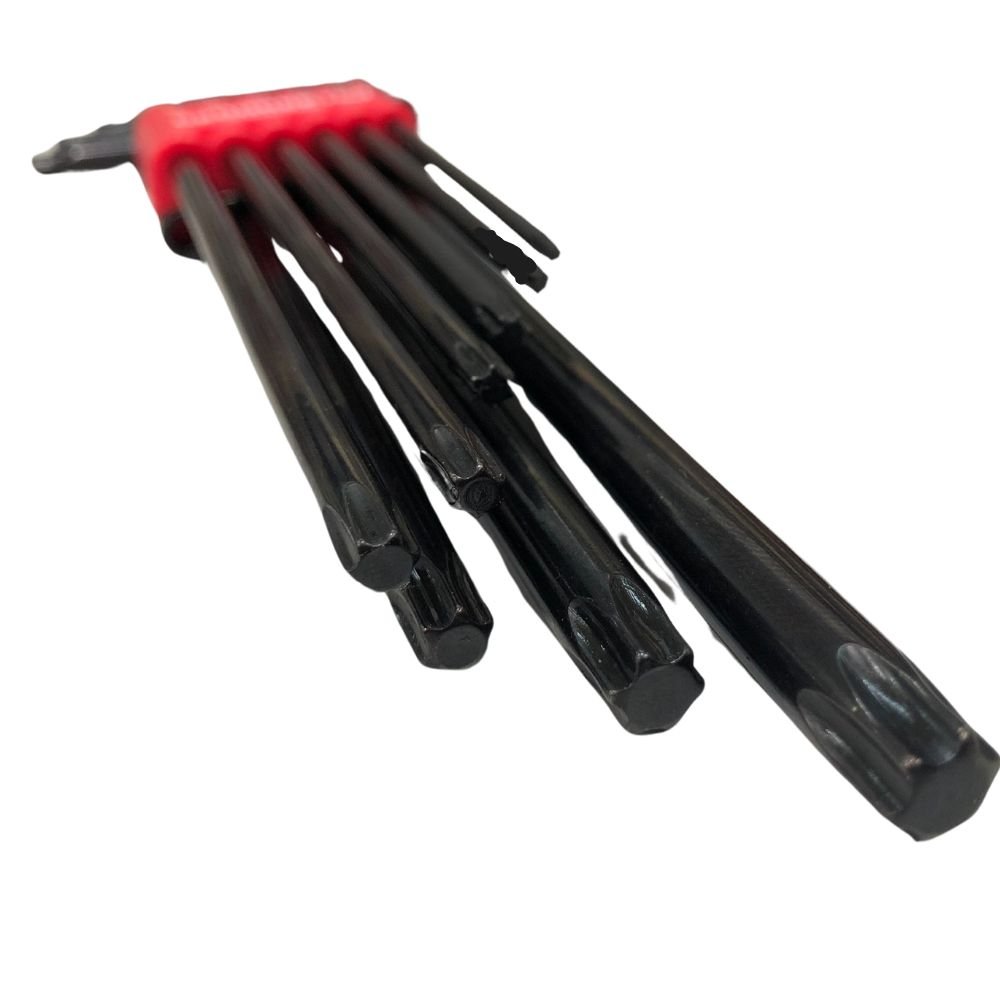 Jogo Allen Torx T10 A T50 Perfil Longa 9 Pecas R36455009 Gedore Red