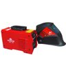 maquina de solda inversora eletrica 130 amperes eletrodo bivolt com mascara de brinde arc130bv 23546