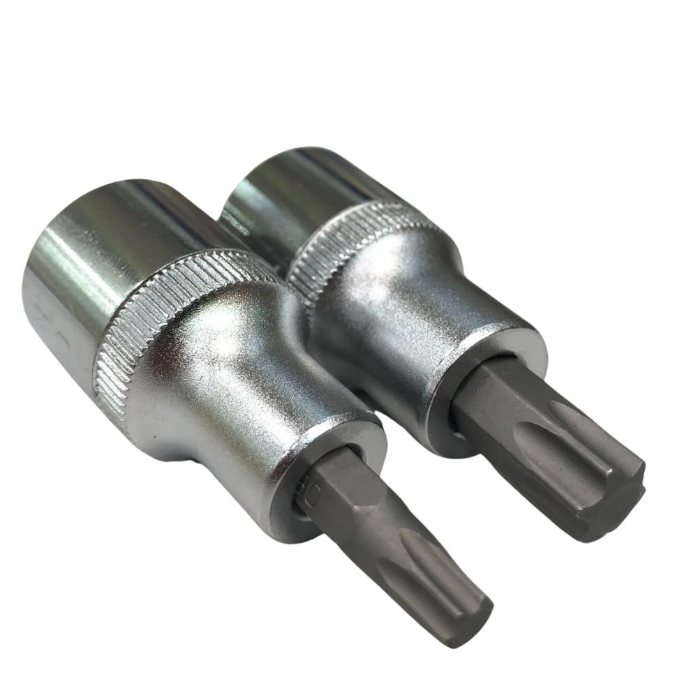 Jogo De Soquete 1/2 T20 A T50 Torx Macho Curto 7 Peças R62458107
