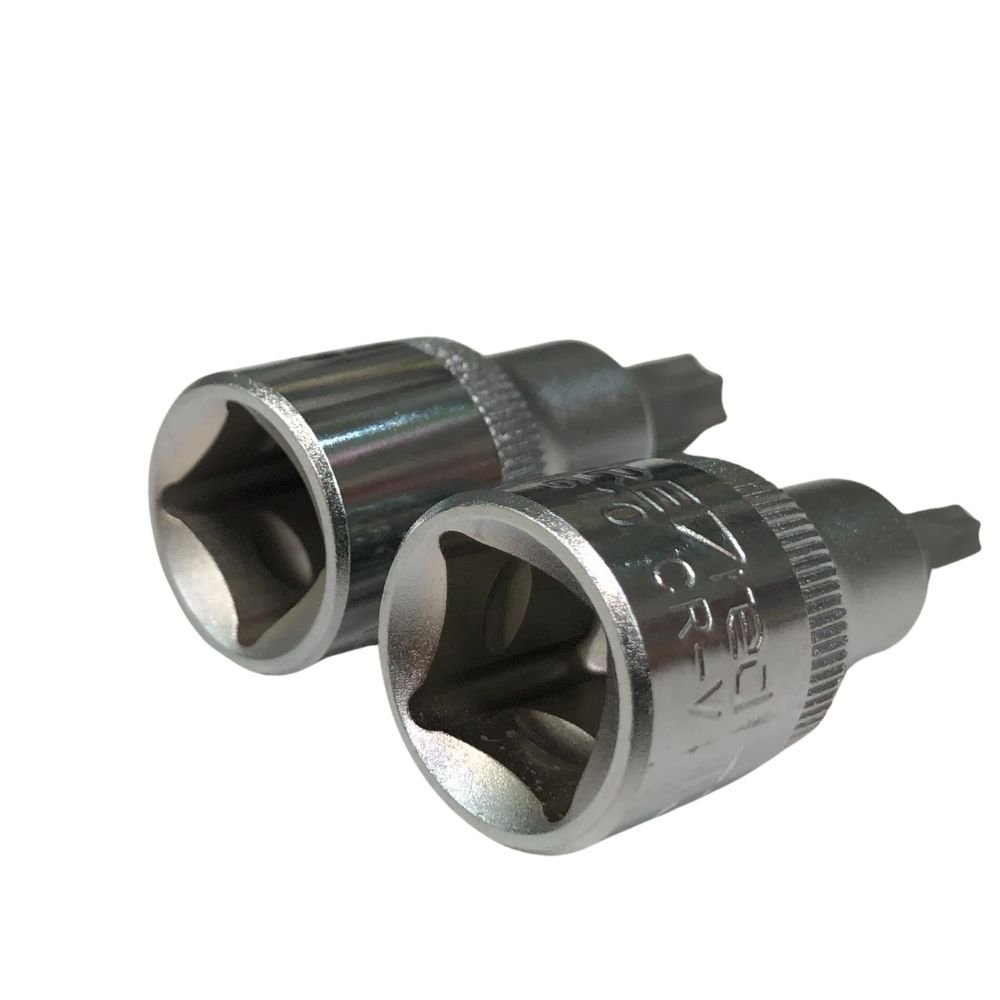 Jogo De Soquete 1/2 T20 A T50 Torx Macho Curto 7 Peças R62458107