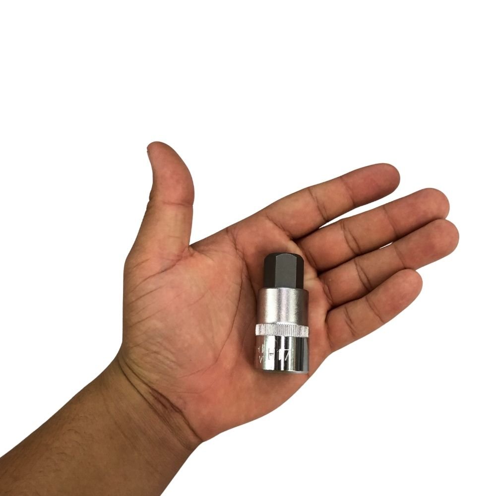 Jogo De Soquete Allen 1/2 Hexagonal 5 A 17 Mm 10 Peças R62558010