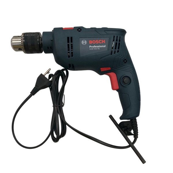 furadeira de impacto eletrica mandril 12 13 mm 550 w 110 v gsb550re110v 6020011610 bosch 1