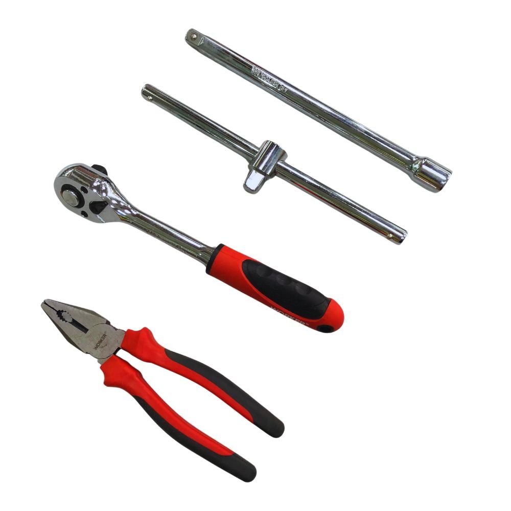 Jogo De Ferramentas 94 Pecas Na Maleta 977764 Worker