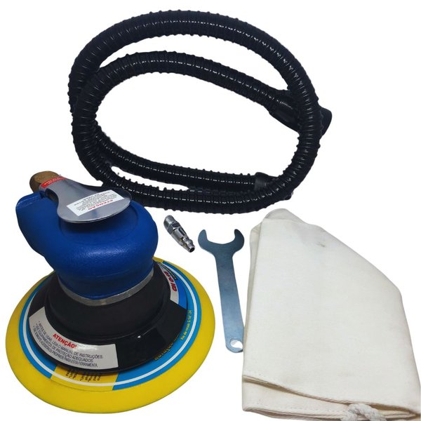 06 lixadeira roto orbital pneumatica 6 pol com aspiracao tipo hockit cho156 chiaperini