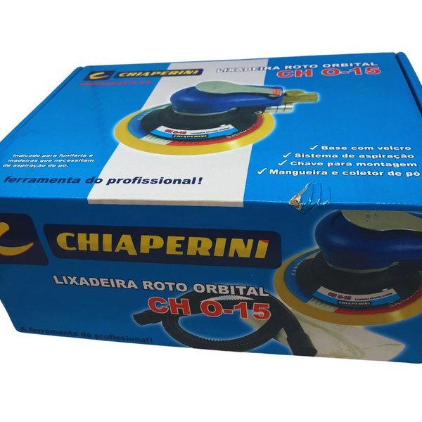 08 lixadeira roto orbital pneumatica 6 pol com aspiracao tipo hockit cho156 chiaperini