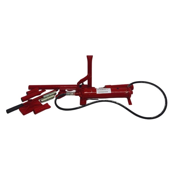 esticador hidraulico de lataria 6 ton com acessorios 14 pecas fsc004 santa catarina