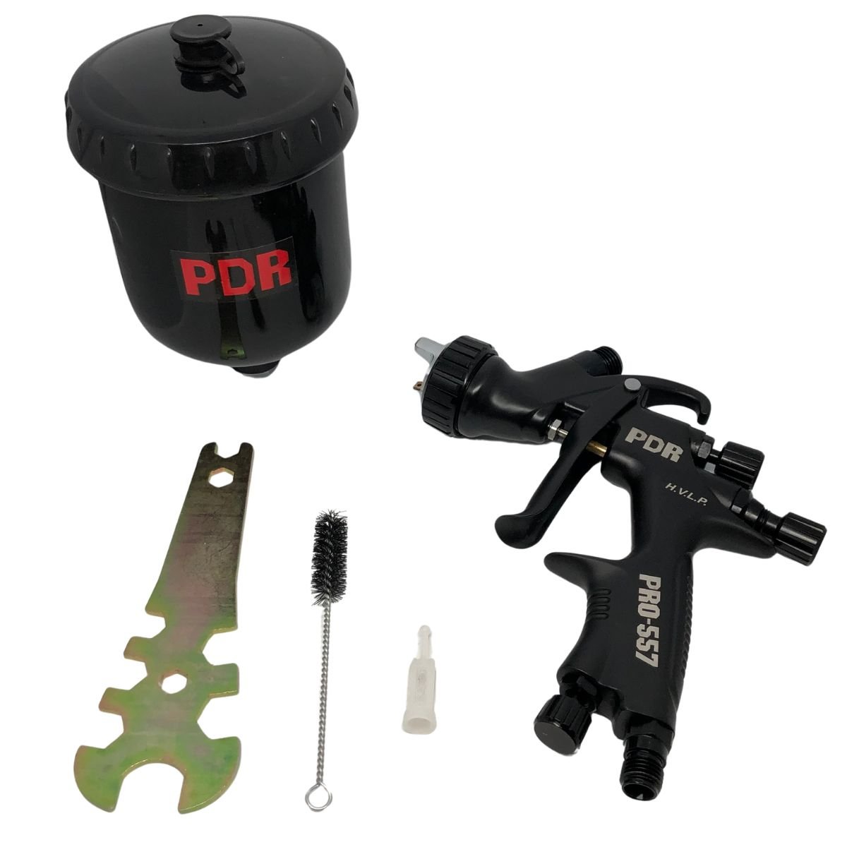 PDRN セット Pistola De Pintura Gravitacional Hvlp Bico 1.3 Mm 600 Ml Pro557