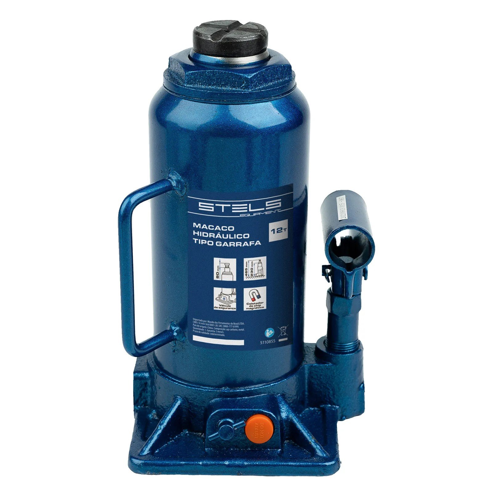 Macaco Hidraulico Garrafa 12 Ton 5110855 Stels-Mtx