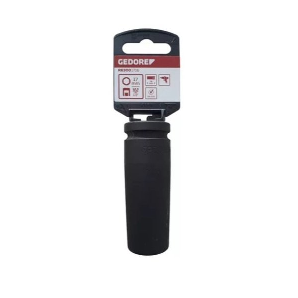 Soquete 1/2 X 17 Mm Sextavado Longo Impacto R63001716 Gedore Red