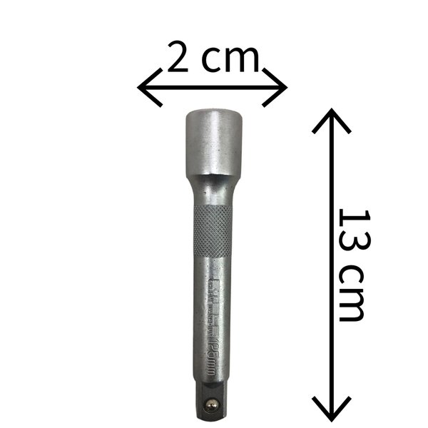 Extensão Para Soquete 1/2 5 Pol 125 Mm Media 1390655 Stels Mtx