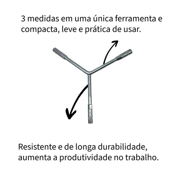 Chave Y 8 X 9 X 10 Mm Tipo Ninja 670221 Harden
