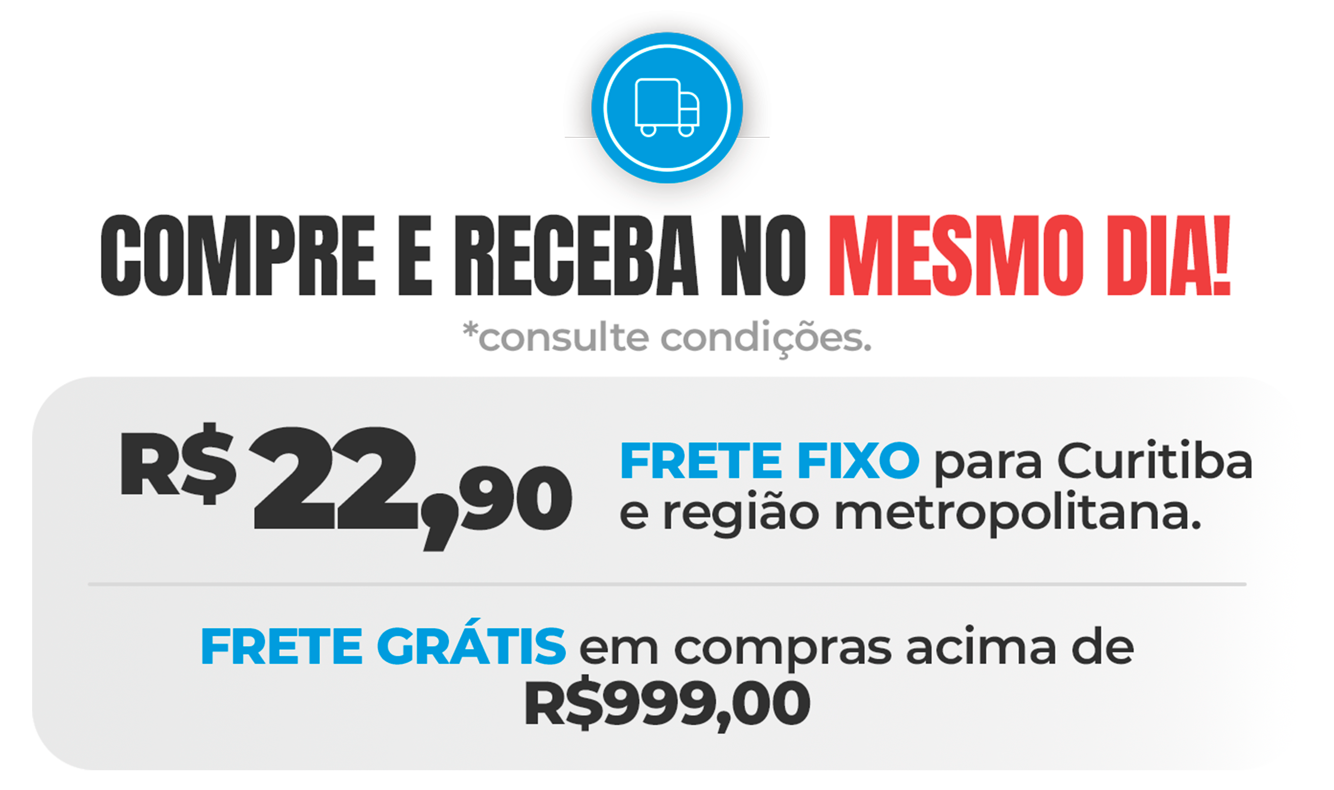 popup frete site genio ferramentas