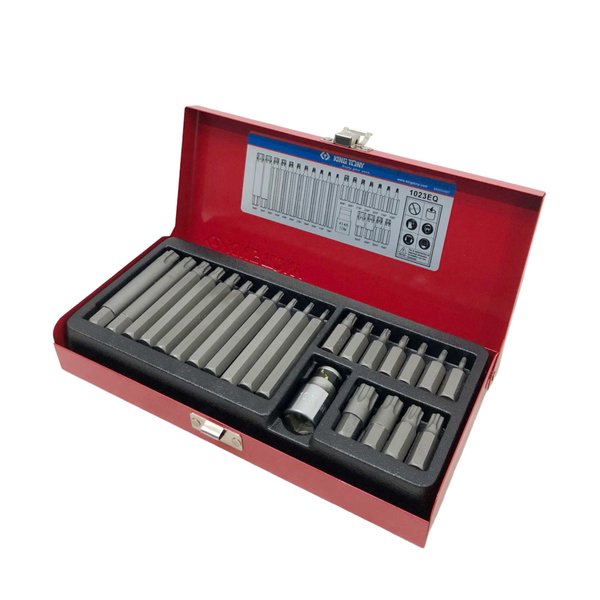 Jogo De Bits Torx Macho 10Ip A 60Ip 23 Peças Na Maleta 1023Eq King