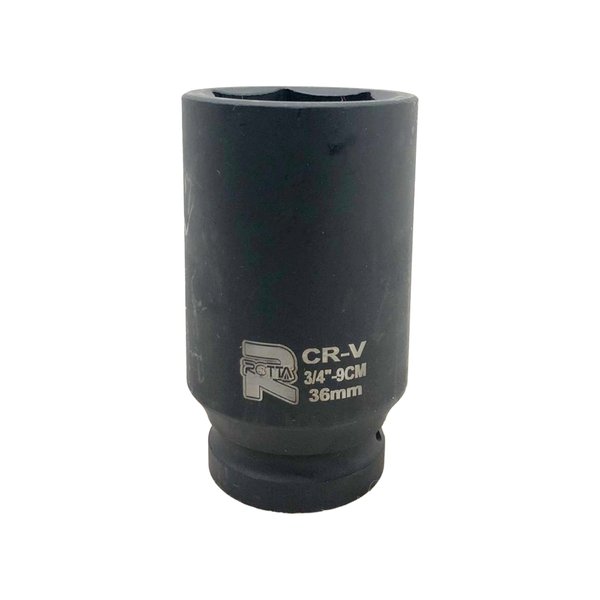 Soquete 3/4 x 36 mm Sextavado Longo Impacto 200276 Rotta